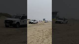 California State Parks Ranger gets stuck at Pismo Beach