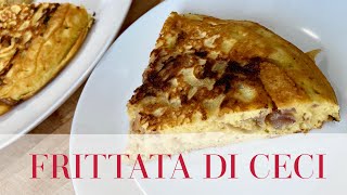 FRITTATA SENZA UOVA! : facile e buonissima e veg! ( secondo piatto) 2C+K