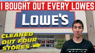 I BOUGHT OUT Every Lowe's In The City To Finish My SHOP