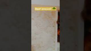 beef broccoli #shortvideo #food #shorts