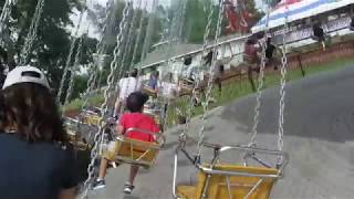 Take a ride on the midway swings!