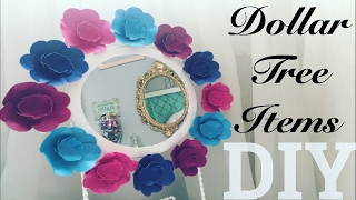 Dollar tree DIY/Michaels inspired mirror