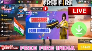 Watch me LIVE Playing - Garena Free Fire India Live Stream gameplay - Rooter Live Gaming