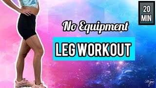 20 Minute Lower Body | No Equipment | Ladder Workout