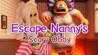 Roblox - Escape Nanny's (Scary OBBY) Walkthrough