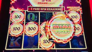 BONUS ON GOLDEN GONG SLOT MACHINE