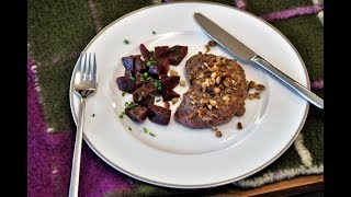 Rehschnitzel im Nussmantel - http://www.jeannettekocht.ch