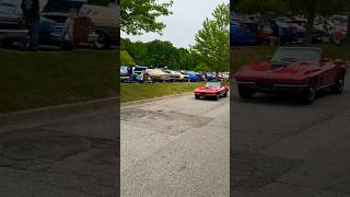 Gen 2 Convertible Corvette Rolling Through Bakers Of Milford #michigan #car #corvette