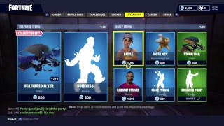 Fortnite New Daily Item Shop