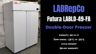 LABRepCo Double-Door Futura LD Series Laboratory Freezer (Item - 2583K FREEZER)