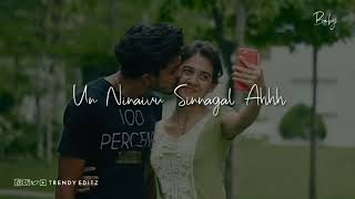 Piriyum Naatkalil En Ninaivugal Unnai Vanthu Serum💕Anbe Aaruyire💕Tamil Status💕Trendy Editz