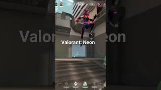 valorant: Neon jumpscare #valorant #valorantclips #valoranthighlights