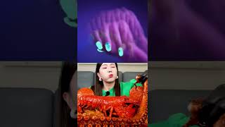 MUKBANG Shorts Octopus Legs ASMR x Trippy ASMR insane visuals