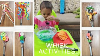 Whisk Activities for babies and toddlers| Indoor Activities for kids  | Lockdown Special #16