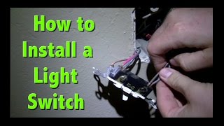 HOW TO INSTALL A 3-WAY LIGHT SWITCH