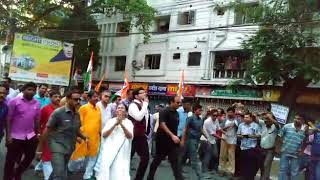 Mamata Bannerjee chief minister west Bengal at election campaign(2)