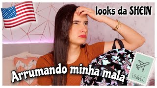 ARRUMANDO MINHA MALA COM LOOKS DA SHEIN - Mah Marangoni