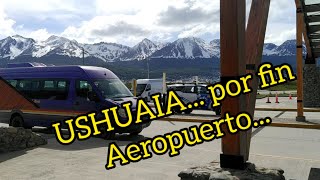 viaje USHUAIA. aeropuerto de Ushuaia.