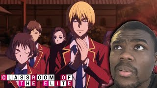 HE'S SO EVIL!! CLASSROOM OF ELITE SEASON 3 EPISODE 2 REACTION