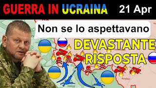 21 Apr: Attacco Ucraino sul Confine, ELIMINA ACCUMULO DI FORZE RUSSE PRONTE ALL'OFFENSIVA