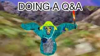 DOING MY FIRST Q&A!!! [voice over reading comments video] #gtag #gorillatag