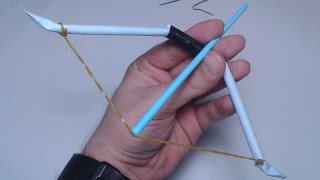 |DIY| paper mini bow and arrow-EASY TUTORİAL