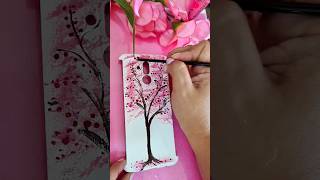 Reciclando una funda dada por perdida. #art #phonecase #cerezo #reciclando #recycling