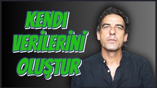 #satış konusunda kendi verilerini oluştur