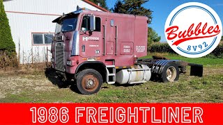 It's Finally Home 1986 Freightliner Cabover