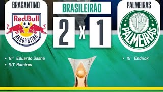 BRAGANTINO VENCE O RESERVA DO PALMEIRAS DE VIRADA !