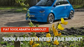 Essai Fiat 500e ABARTH Cabriolet