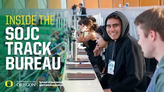 University of Oregon's SOJC Track Bureau Teaches Students Sports Journalism