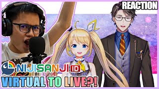 【NIJISANJI ID】Virtual to LIVE【Ver. 3SetBBQ】- A Indonesia Version ?!! ( Nijisanji Reaction )