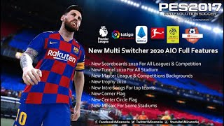 اضافة سكور بورد لجميع دوريات بيس 2017 PES 2017 New Multi Switcher 2020