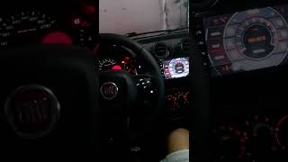 Fiat Uno, Volante fiat Toro instalado via cabo, Sem controle longa distância ou interface.