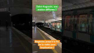 Saint-Augustin, une station difforme ? 🤔 #explication