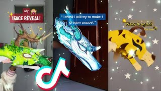 😱THE AMAZING Paper Dragon 🔥Puppet TikTok Compilation #134