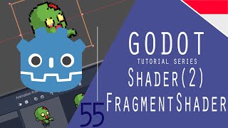 Godot  3.x-55  : Shader(2) | Fragment Shader | GrayScale Shader