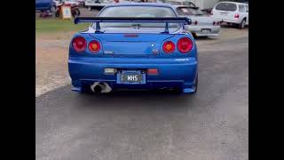 Nissan r34 Skyline GTR #nissangtr #gtt #nissangtr34 #nissangtrnismo