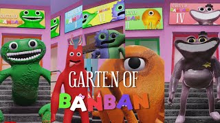 Garten of BanBan Roblox Roleplay - All maps (showcase) 1-4