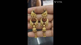 Gold earing designs #trendingvideo #ytshorts #viralvideo #latest2022 #kpop