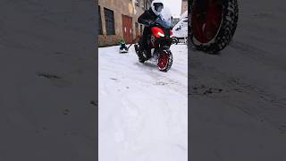 Let it snow ❄️😂🛵 #scootertuningcz #scootering #scootershop #motorbike #scootertuning