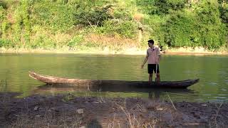 VIETNAM—Nguyễn Trọng Nhân talks about the Bahnar canoe, Part 2