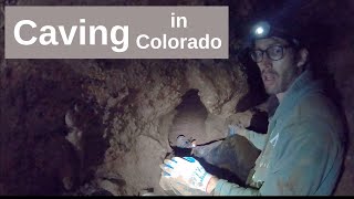 Cave Exploring in Colorado - I didn't expect this on a cave tour!