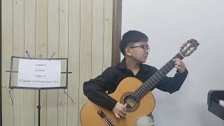 Fuoco (Libra Sonatine ): Roland dyens. category.A , 3rd  Mahidol classical guitar forum 2022