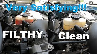 How to Pressure Bleed Flush Brake Fluid on Crown Vic or Any Car