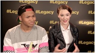 Legacy - Interview with Franz Drameh & Amy Tyger