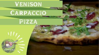 Gourmet Venison Carpaccio & Truffle Pizza