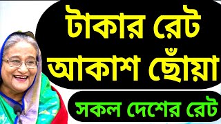 আজকের টাকার রেট কত | ajker takar ret koto | ওমান আমিরাত মালয়েশিয়ার সৌদির আজকের টাকার রেট-NOTUN BD