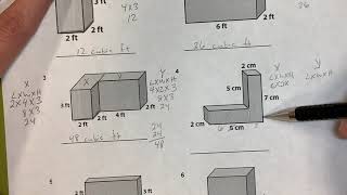 5th Grade -  Volume of Composite Figures